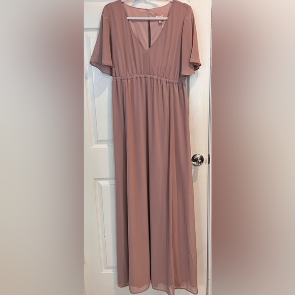 Show Me Your Mumu NWT Emily Maxi
Dress Dusty Pink Elegant Formal Size Large - Picture 4 of 11